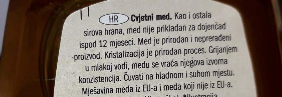 Zašto su analize meda u trgovačkim lancima pokazale da trećina meda nije za direktnu konzumaciju?